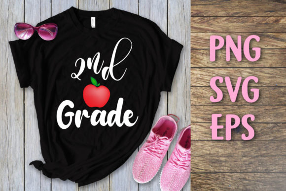 Back to School 2nd Grade Svg T-shirt Graphics