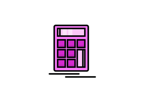 Back to School Calculator Design Graphics