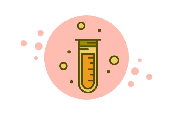 Back to School Chemical Liquid Bubble Graphics and Icons