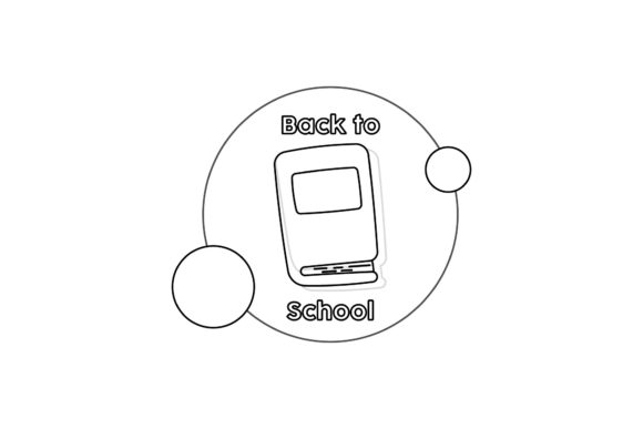 Back to School Education Line Style Graphics