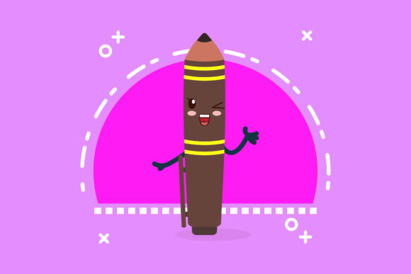 Back to School Pen Cartoon Graphics