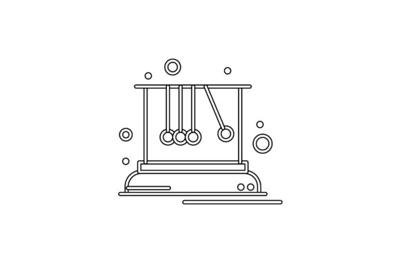 Back to School Stationery Outline Graphics