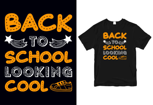 Back to School T-shirt Design Graphics