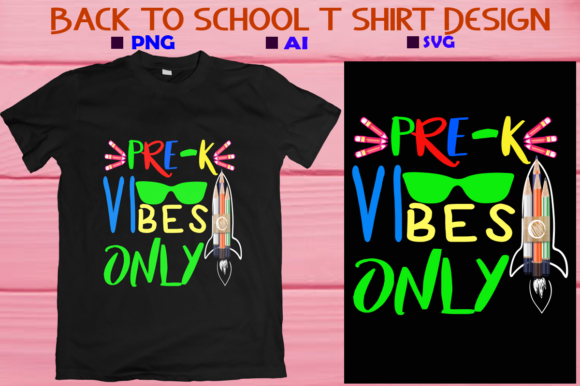 Back to School T-shirt, PRK-R VIBES ONLY