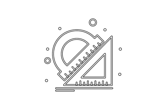 Back to School Two Types of Ruler Line Graphics