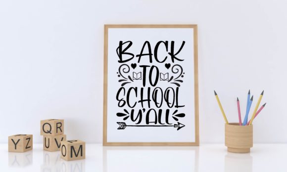 Back to School Y’all Svg Graphics