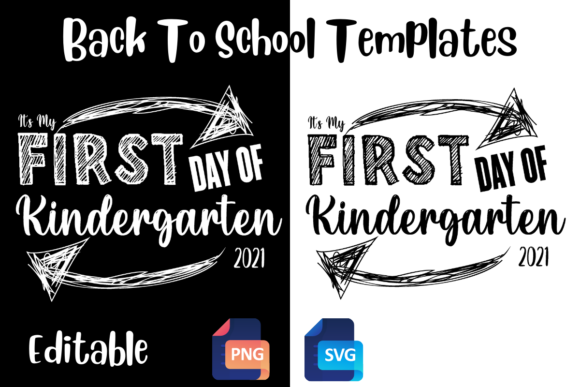 First Day of Kindergarten Back to School