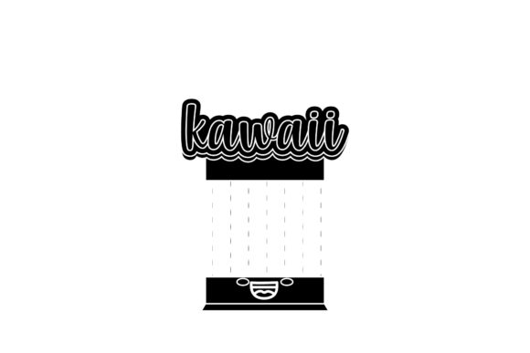 School Back to School Kawaii Silhouette Graphics