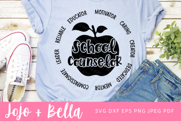 School Counselor Svg, Graphics & Crafts